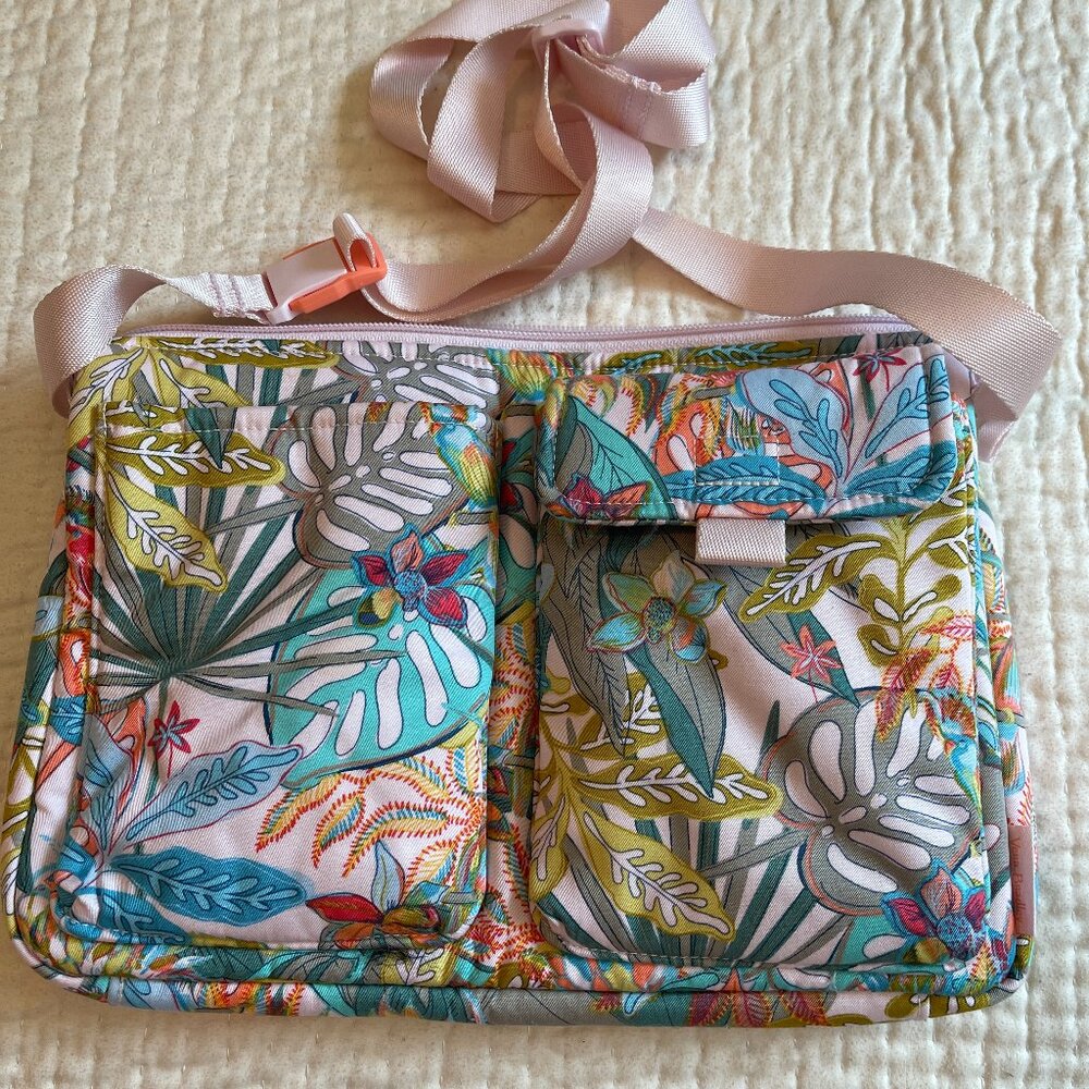 Vera Bradley Utility Small Crossbody - Rain Forest Canopy